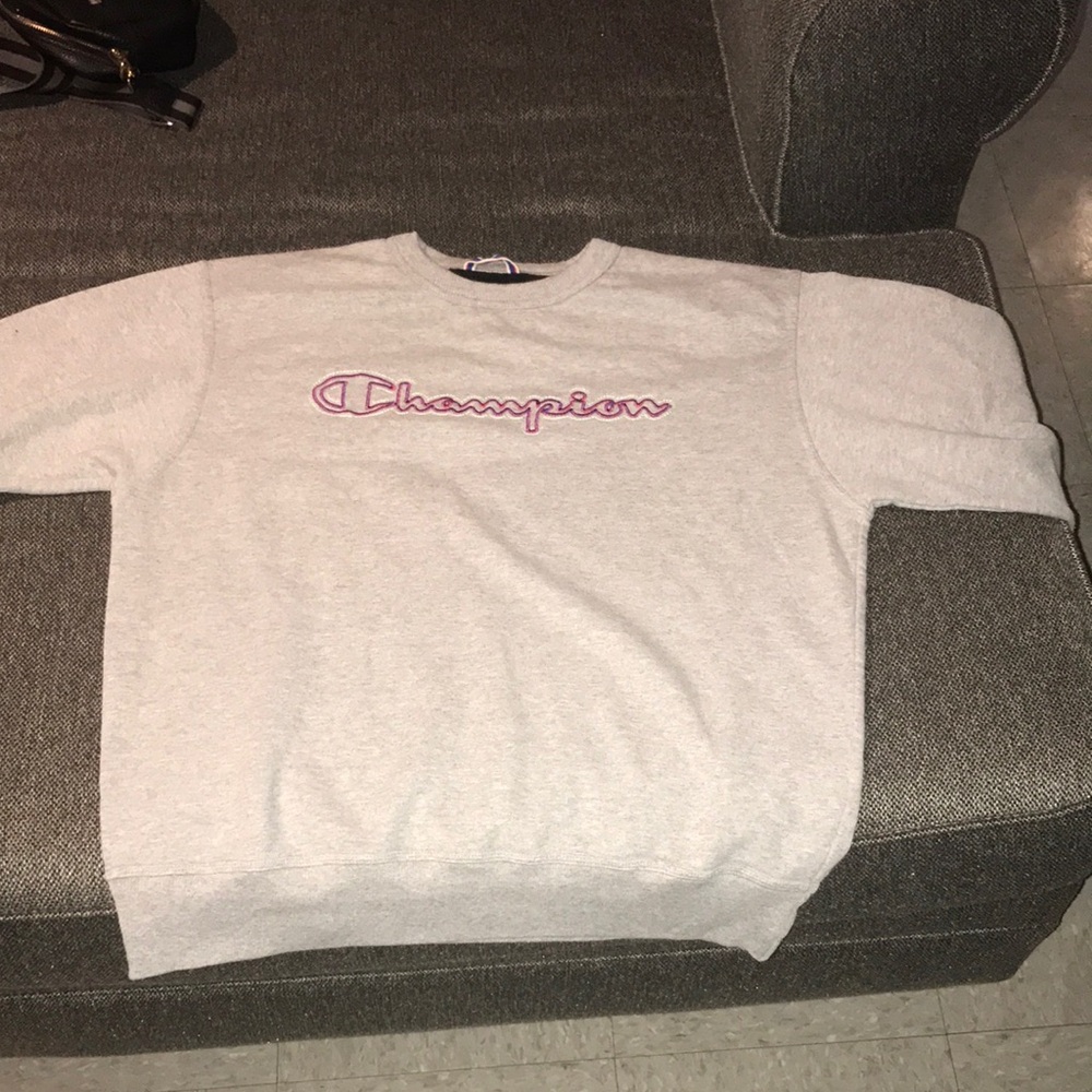 Grey champion sweater